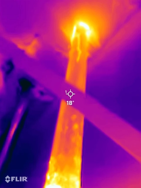 Thermal leak detection in Fresno