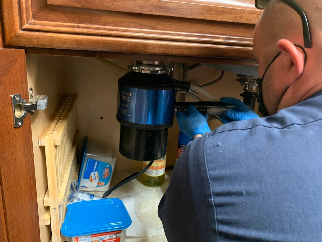 Garbage disposal installation and repair