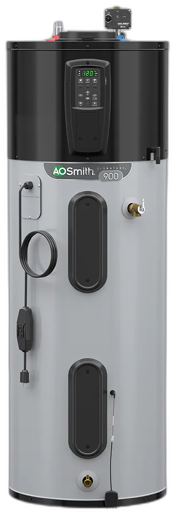 AO Smith heat pump water heater installation in Fresno CA by Stedman's Plumbing
