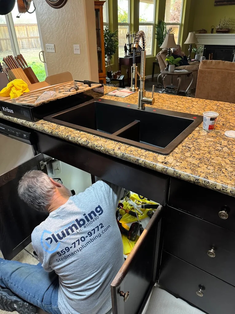 Stedman's Plumbing team, Fresno CA