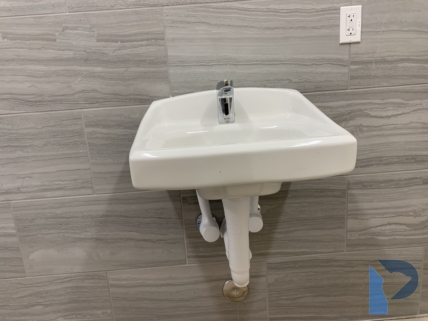 commercial restroom rough-in