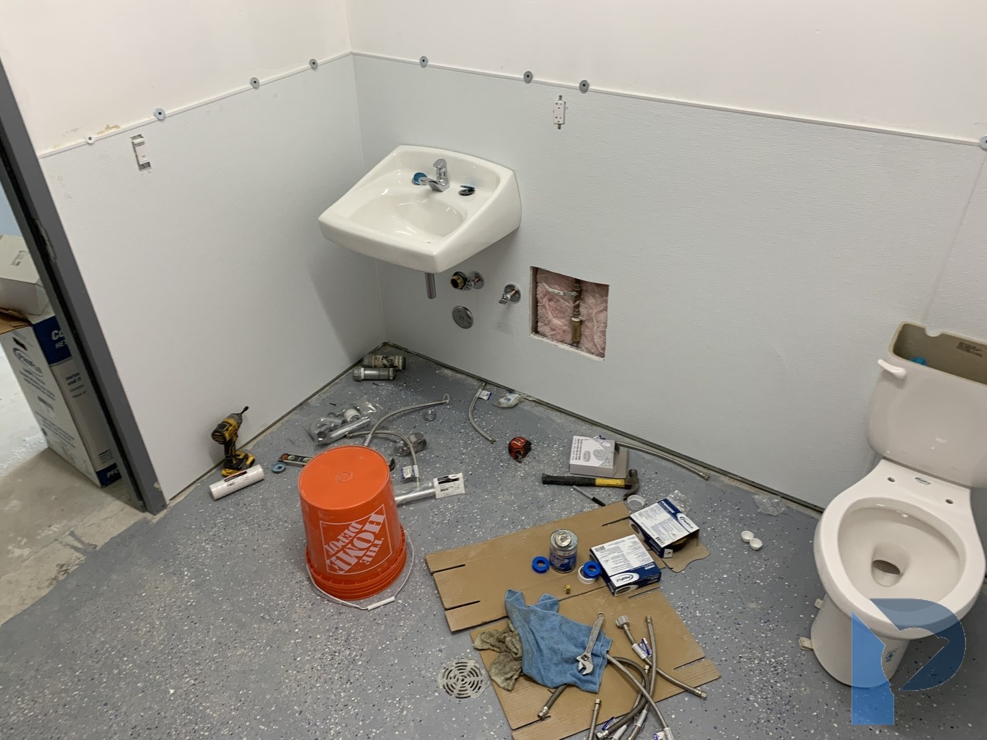 commercial drain system