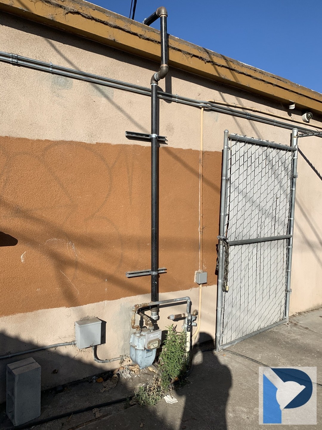 Gas line repair