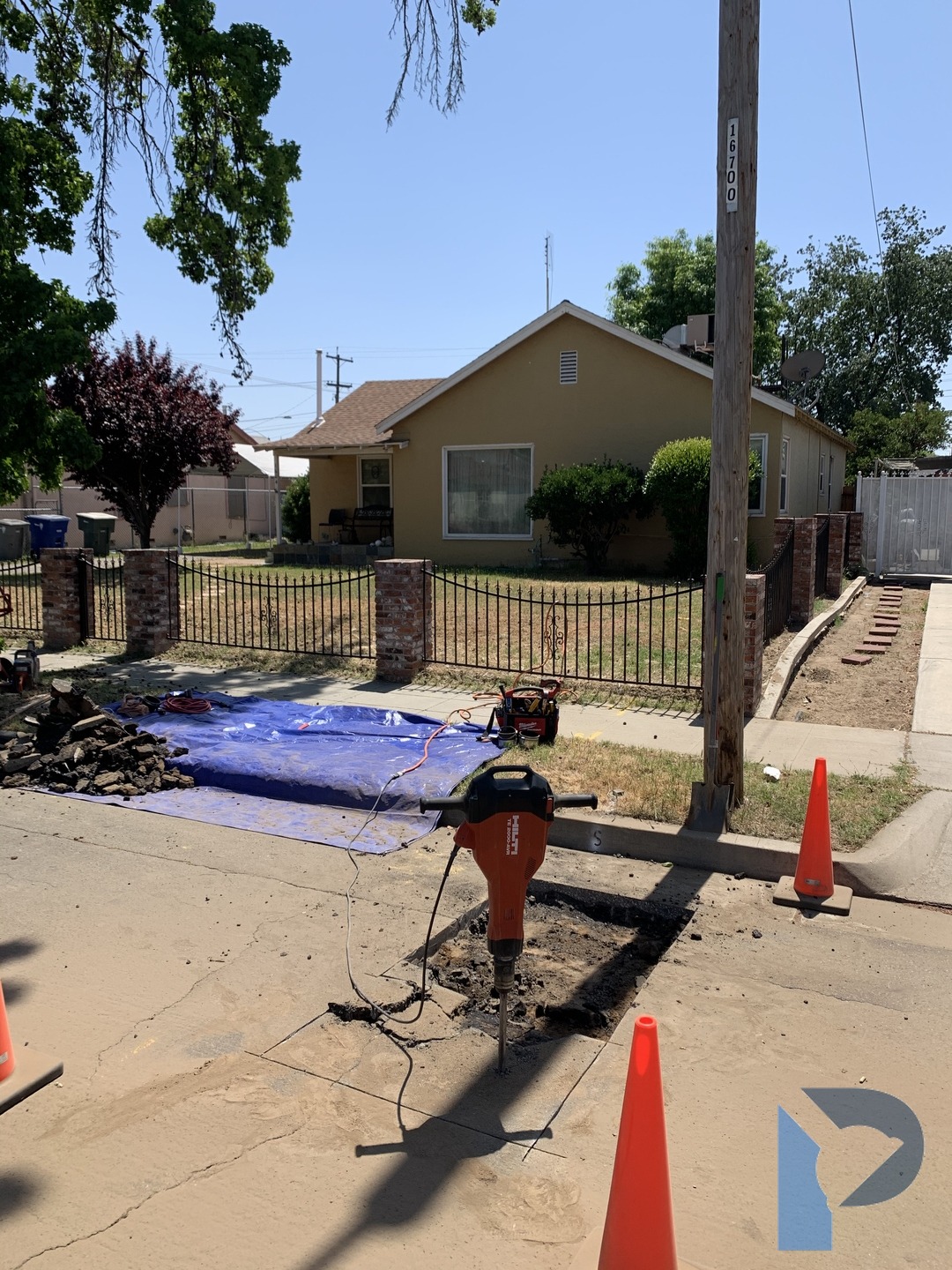 sewer excavation