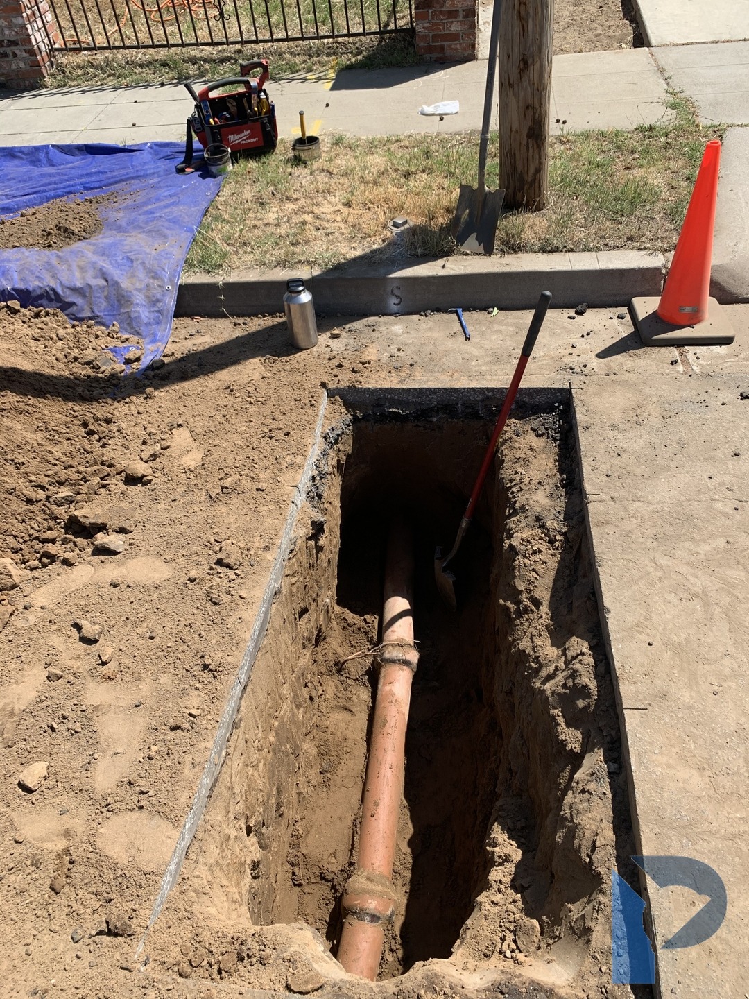 sewer connection