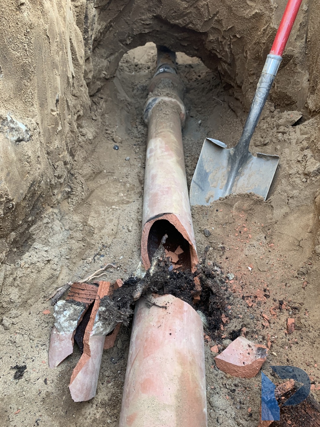sewer access point