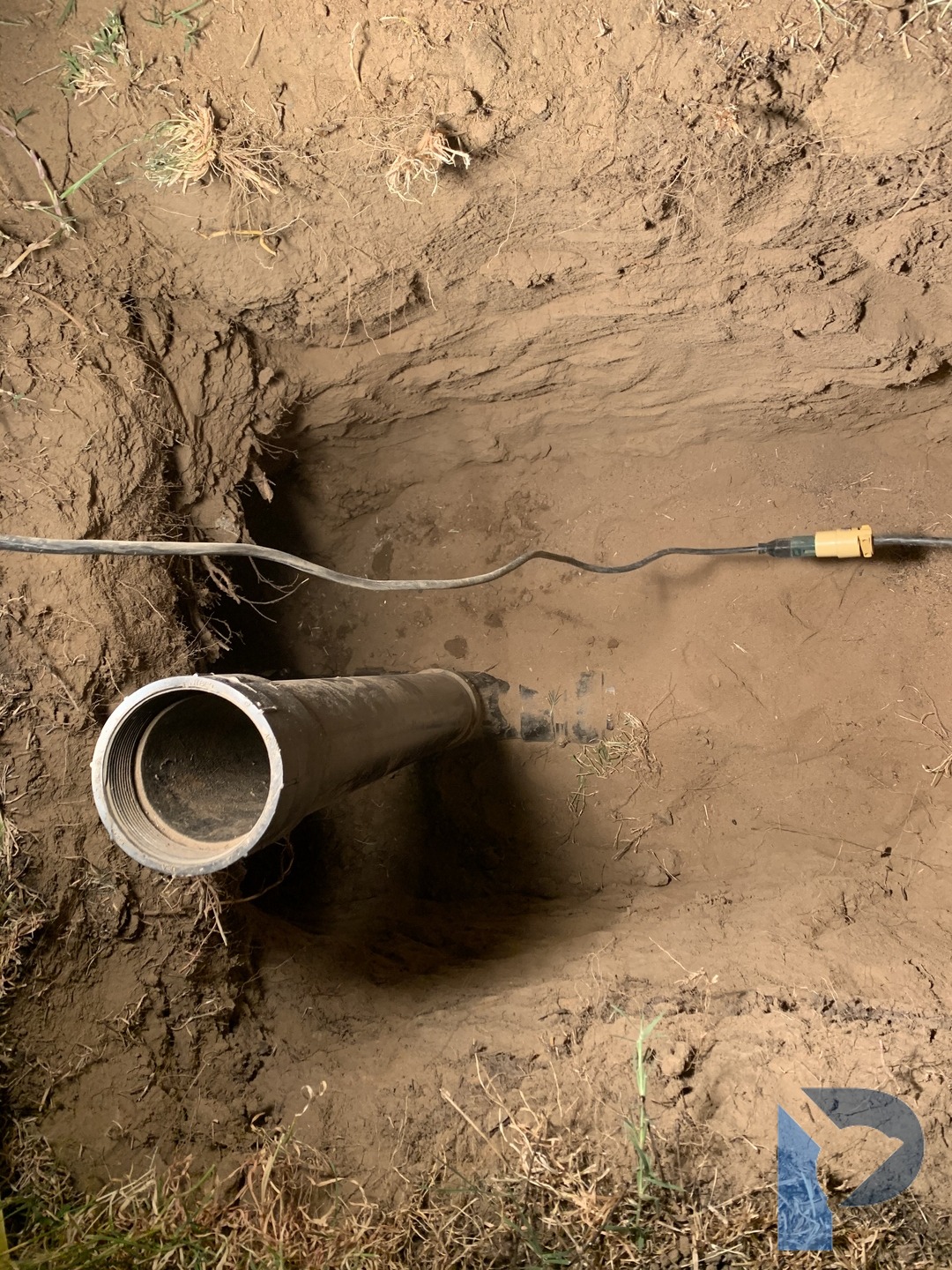 sewer pipe section