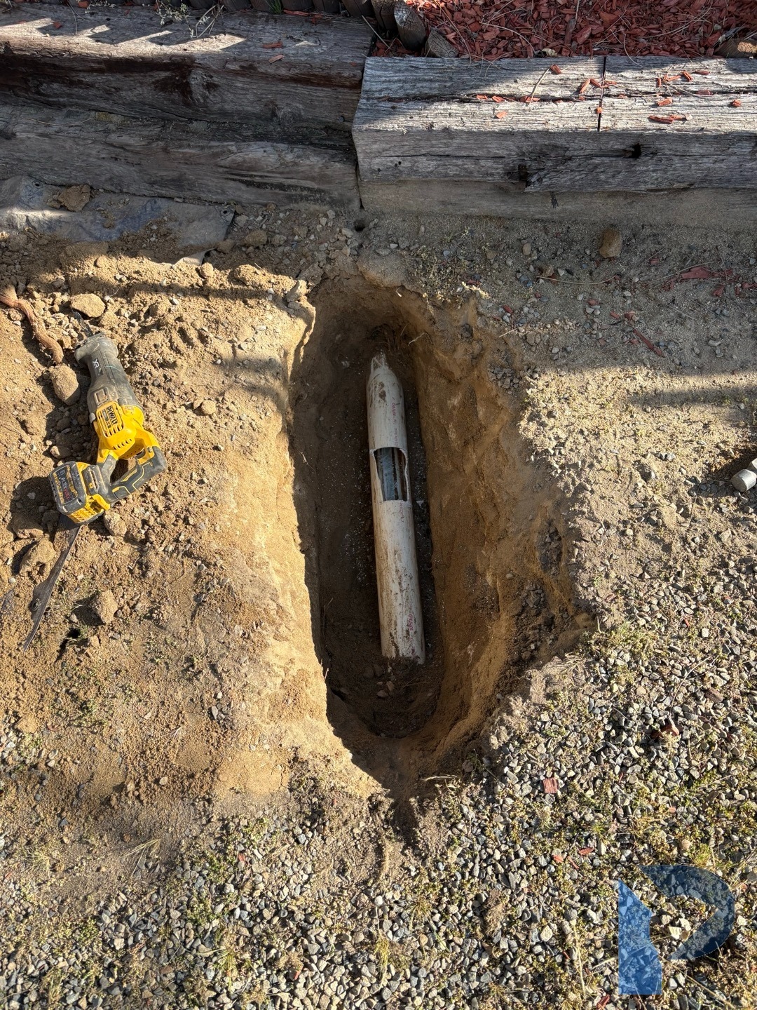 sewer dig and replace