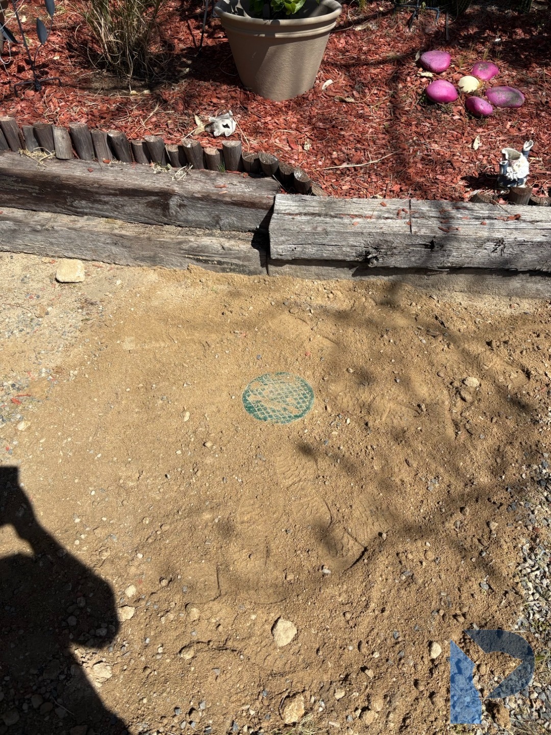 sewer repair finished