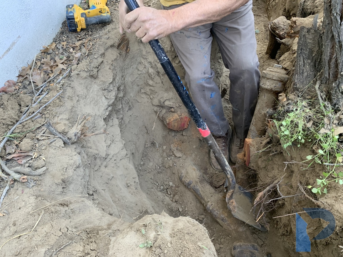 broken sewer line repair