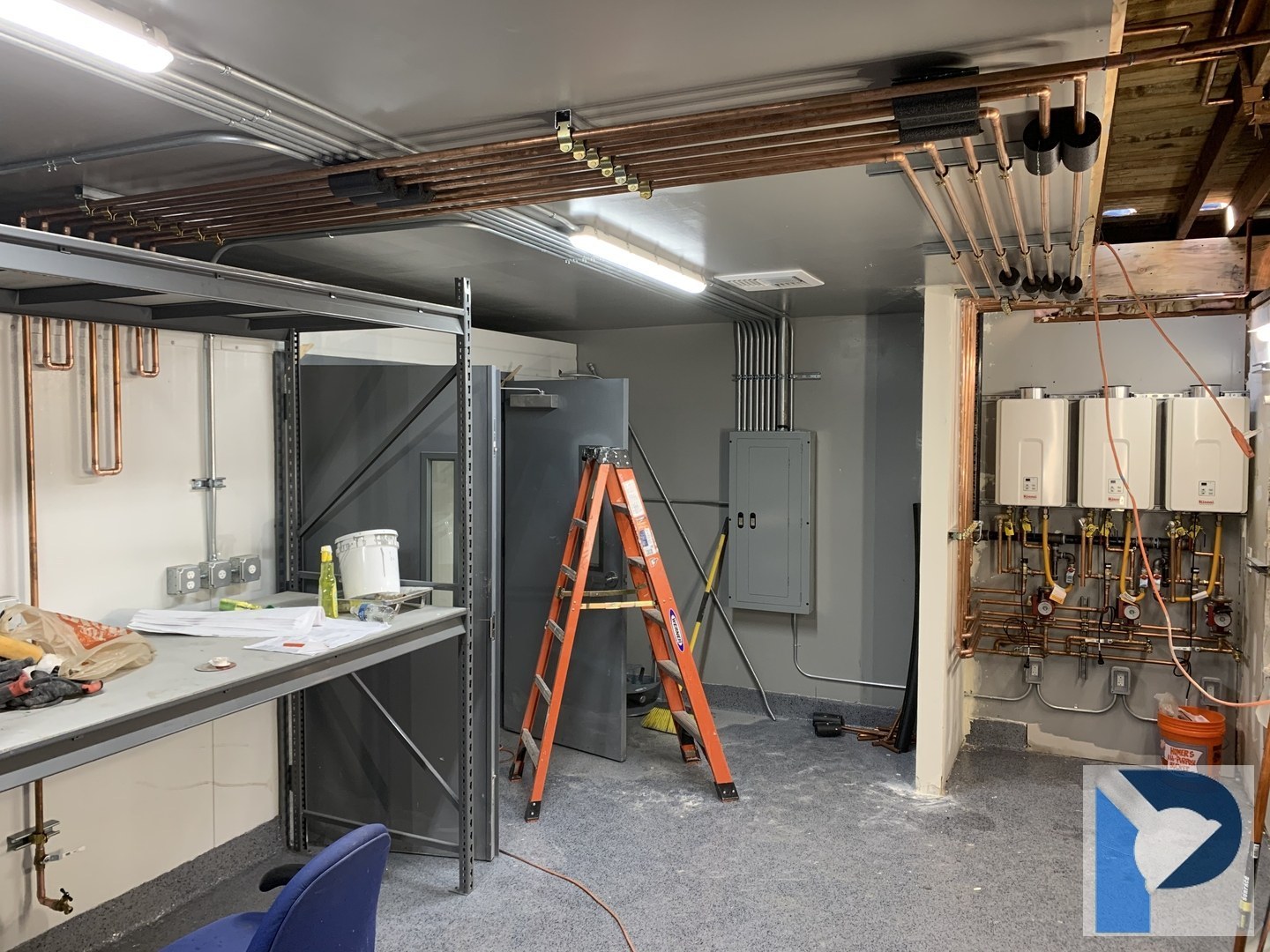 Water heater service call