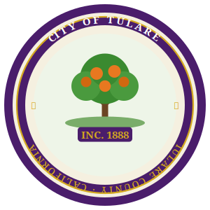 Tulare city seal