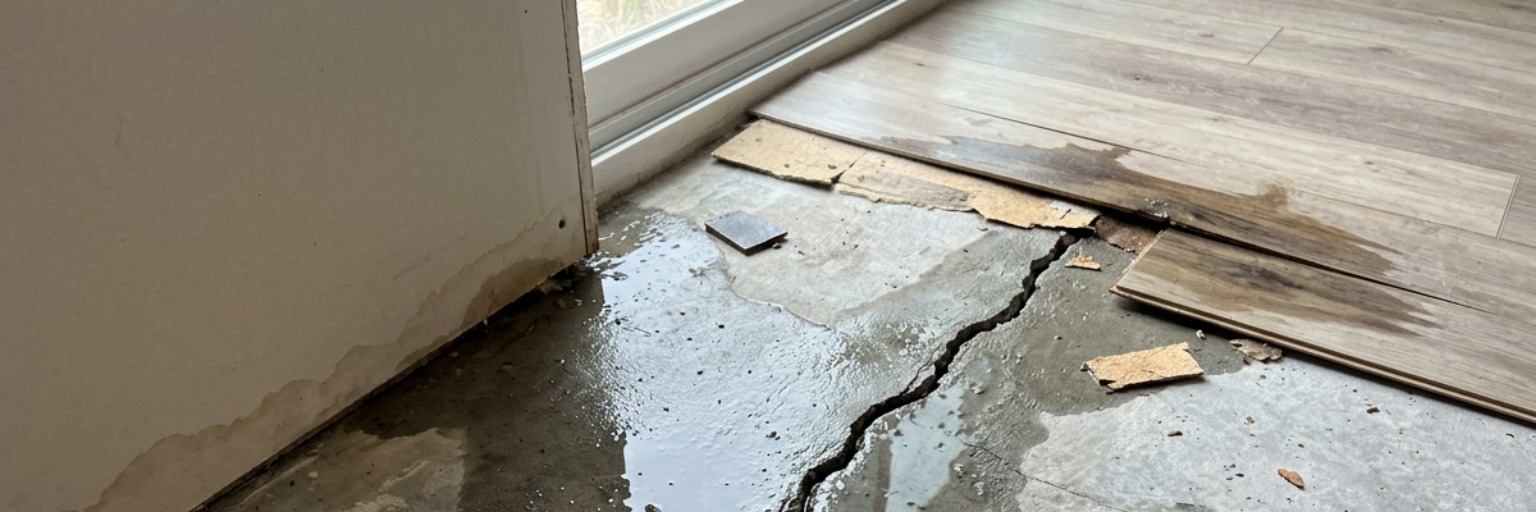 5 Signs of a Slab Leak
